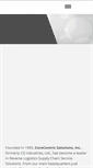 Mobile Screenshot of corecentricsolutions.com
